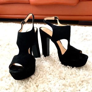 Black Jessica Simpson High Heel Sandel
